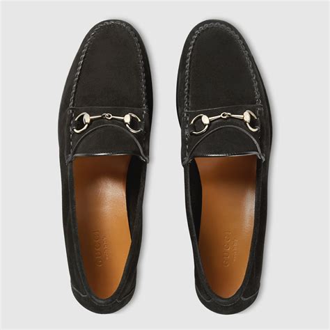 gucci moccasins for women|gucci suede horsebit loafer.